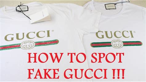 gucci t shirt real or fake|genuine gucci t shirts.